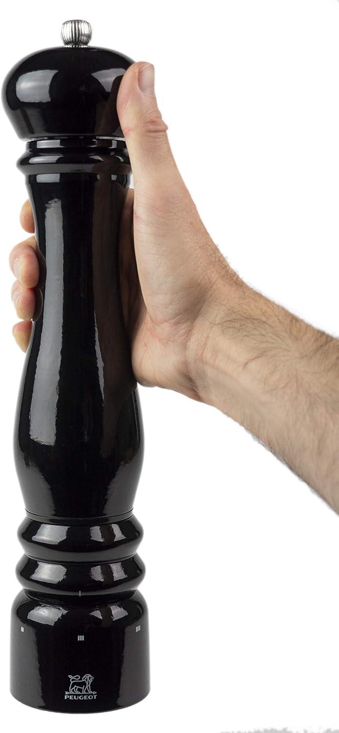 image:imagePeugeot Paris Electrique Electric Salt Mill u Select 34cm 135 in Black LacquerBlack Lacquer