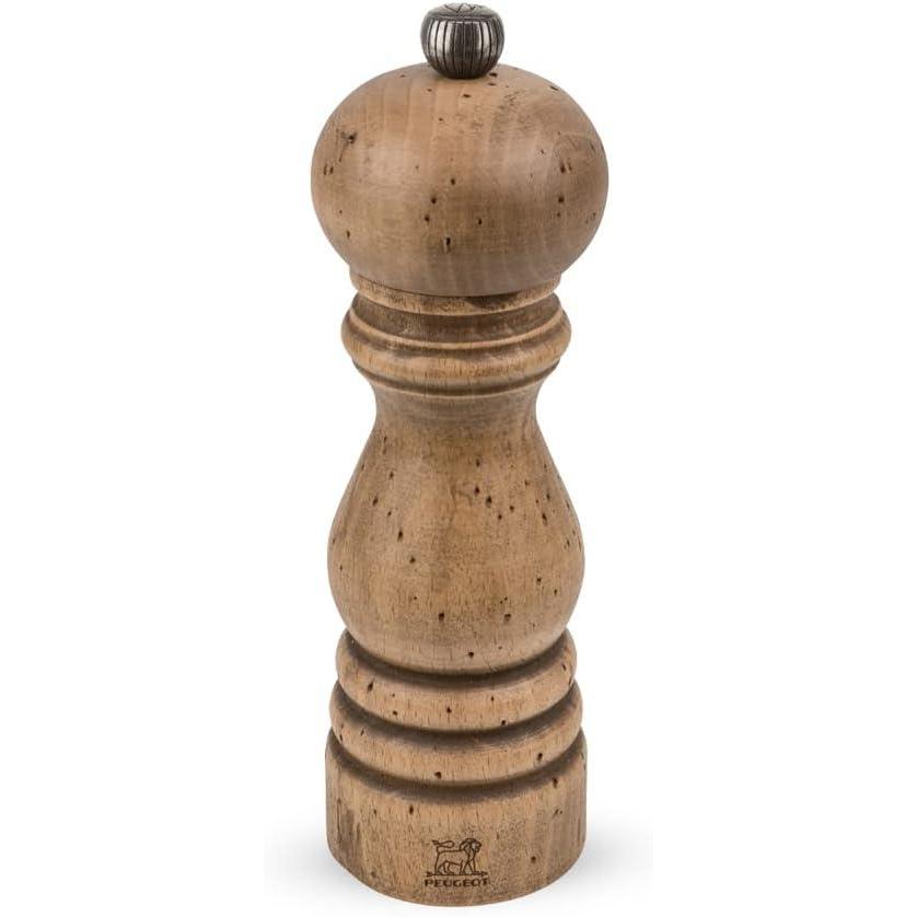 image:imagePeugeot  Paris Antique Manual Pepper Mill  Adjustable Grinder  Beechwood Antique 85inNatural