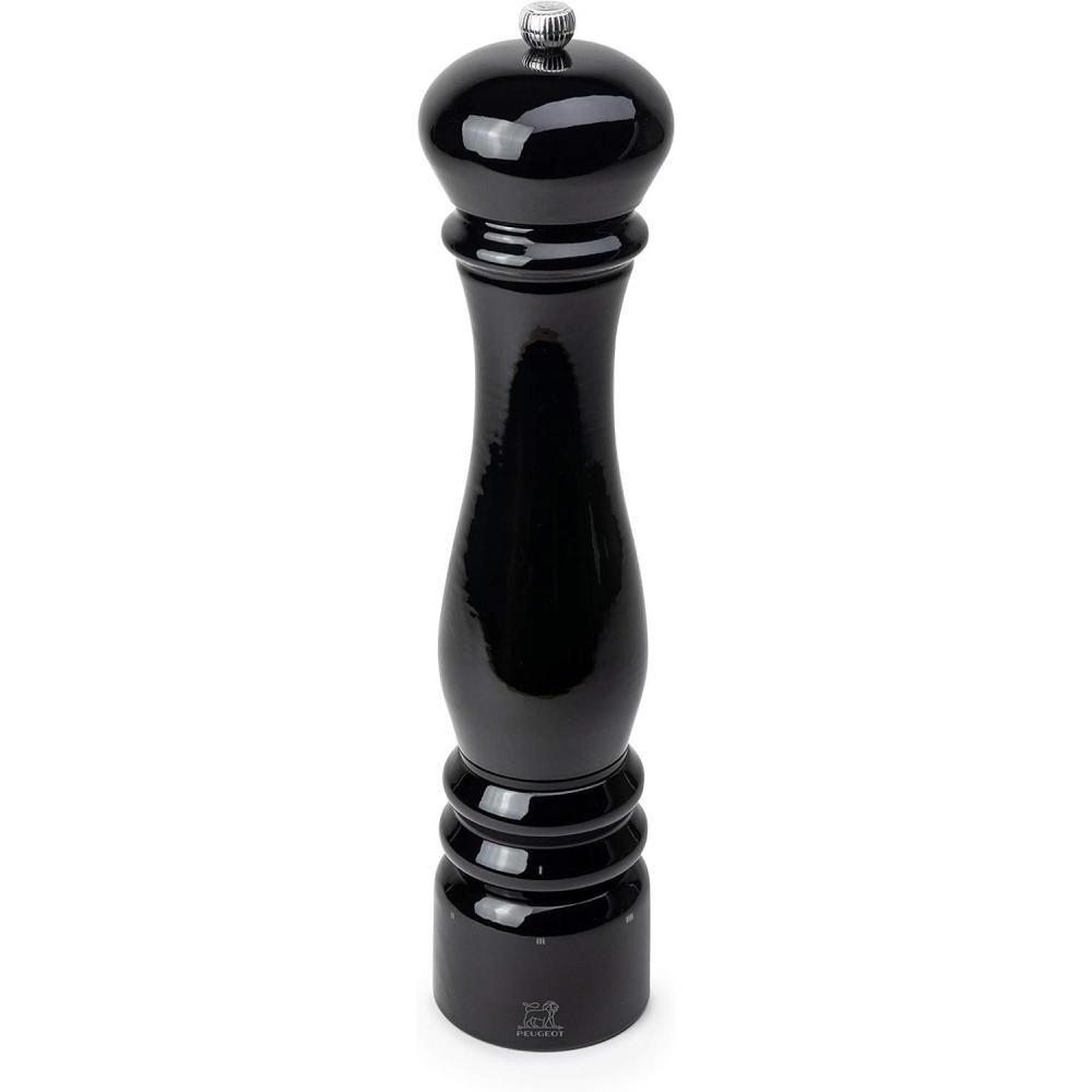 image:imagePeugeot Paris Electrique Electric Salt Mill u Select 34cm  135 in Black LacquerBlack Lacquer