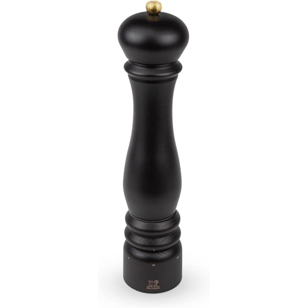 image:imagePeugeot Paris Electrique Electric Salt Mill u Select 34cm 135 in Black LacquerChocolate