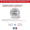 Peugeot – Nancy Manual Salt Mill – Transparent Adjustable Grinder for Rock Salt – Acrylic, Clear, 7 inches(38cm/15-Inch)