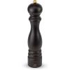 Peugeot – Paris Manual Salt Mill – Adjustable Grinder – Beechwood, Chocolate(Black Lacquered Beechwood)