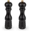 Peugeot Paris Duo Set – Pepper Mill & Salt Mill, beech wood, chocolate, 22 cm