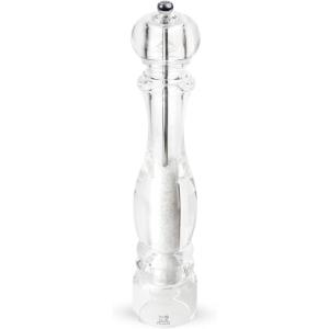Peugeot – Nancy Manual Salt Mill – Transparent Adjustable Grinder for Rock Salt – Acrylic, Clear, 7 inches(38cm/15-Inch)