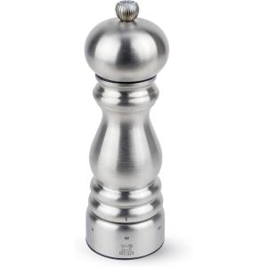 Peugeot – Paris Chef u’Select Manual Pepper Mill – Adjustable Grinder – Stainless Steel(Salt)