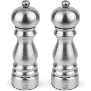 Peugeot Paris Chef U’Select DUO 7 inch Salt and Pepper Set, Stainless