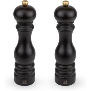 Peugeot Paris Duo Set – Pepper Mill & Salt Mill, beech wood, chocolate, 22 cm