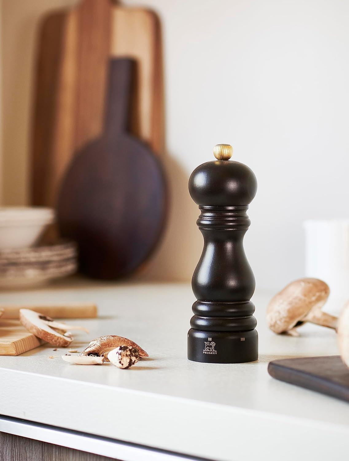 image:imagePeugeot Paris uSelect Manual Pepper Mill 30 cm 120 Adjustable Grinder Beechwood NaturalChocolate