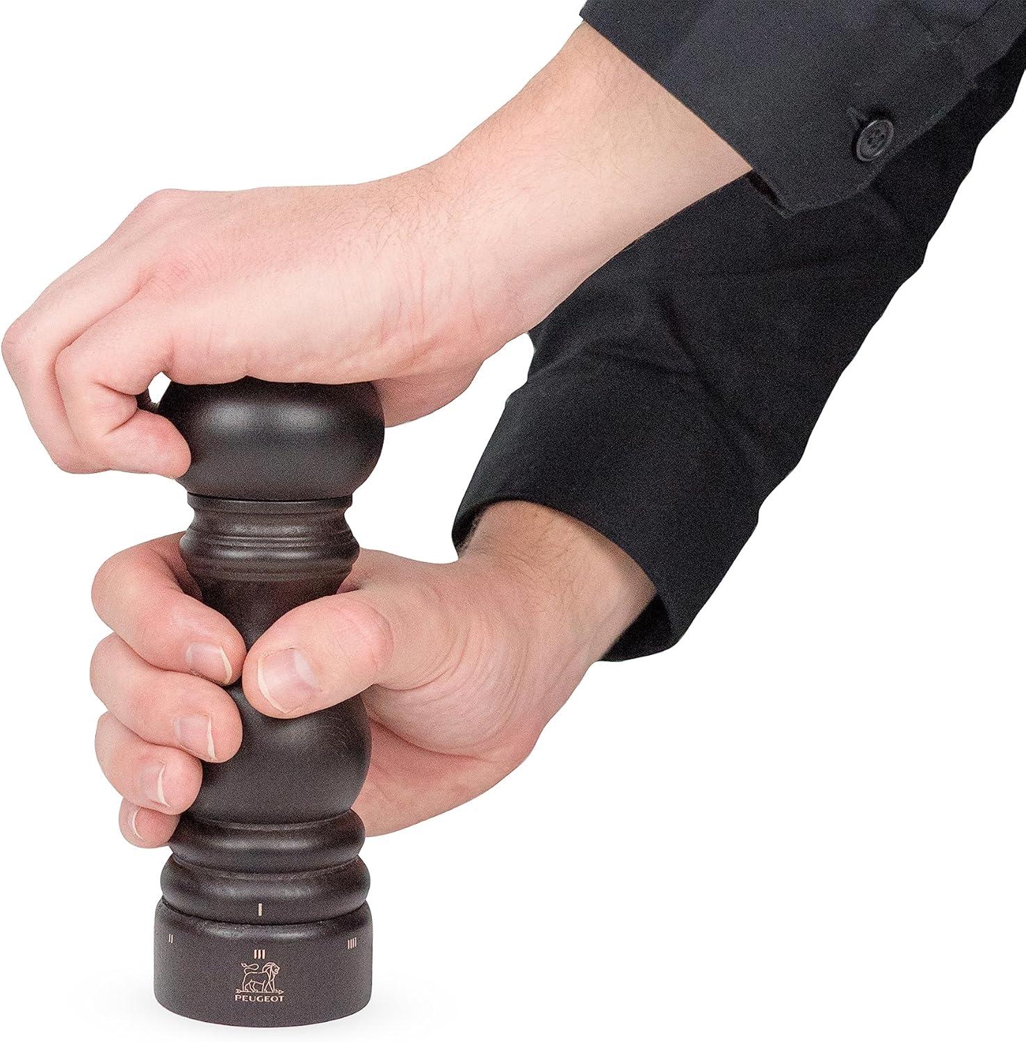 image:imagePeugeot Paris uSelect Manual Pepper Mill 30 cm 120 Adjustable Grinder Beechwood NaturalChocolate