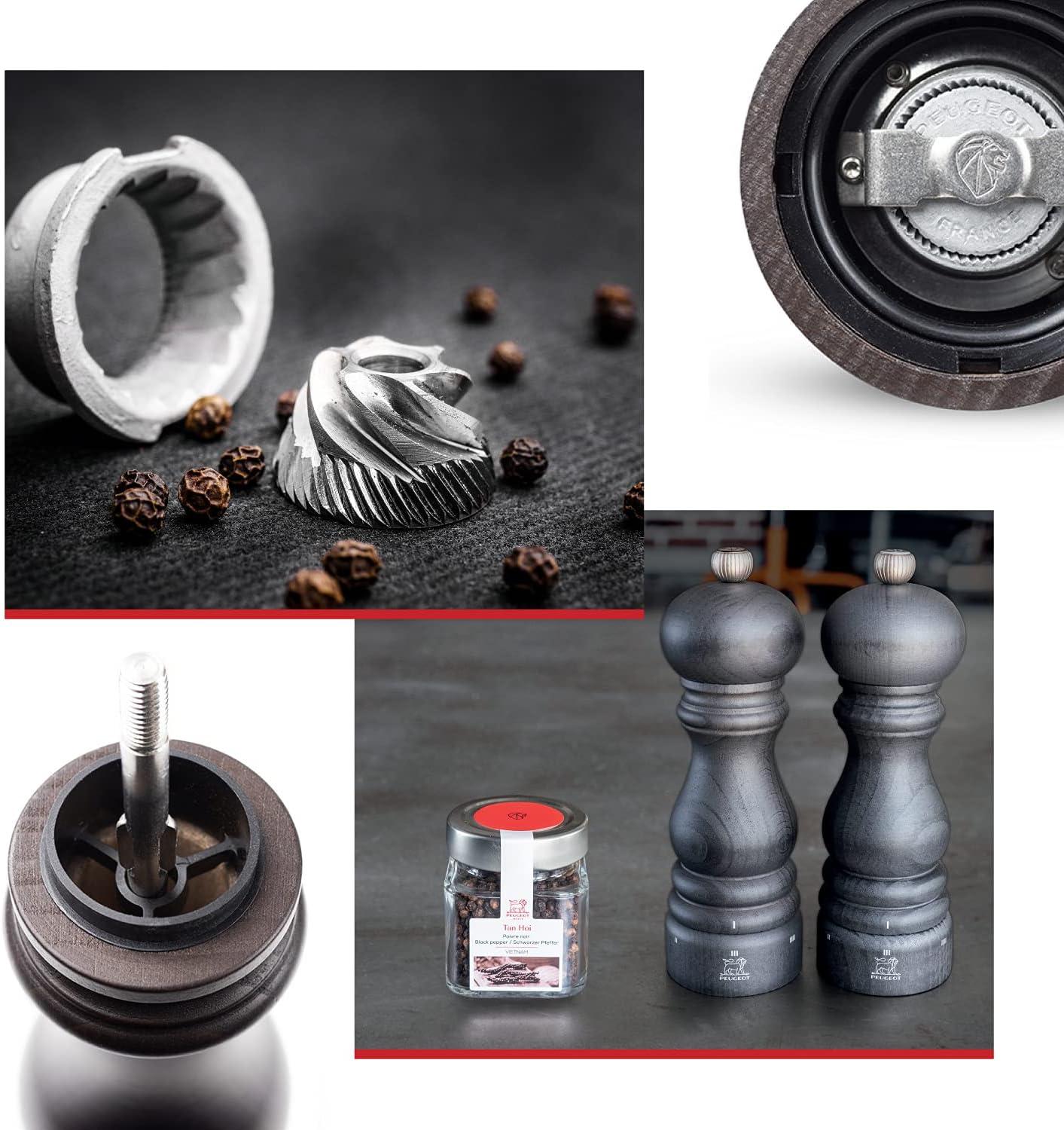 image:imagePeugeot Paris uSelect Manual Pepper Mill 30 cm 120 Adjustable Grinder Beechwood NaturalChocolate