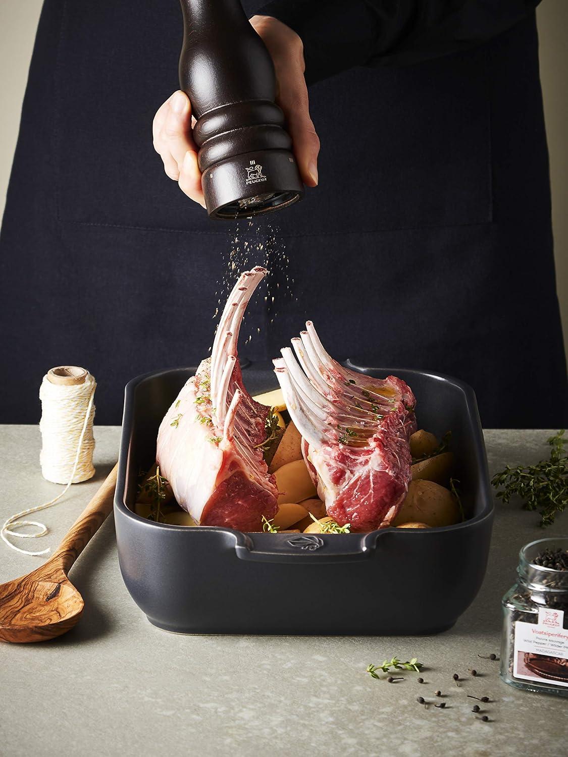 image:imagePeugeot Paris uSelect Manual Pepper Mill 30 cm 120 Adjustable Grinder Beechwood NaturalChocolate