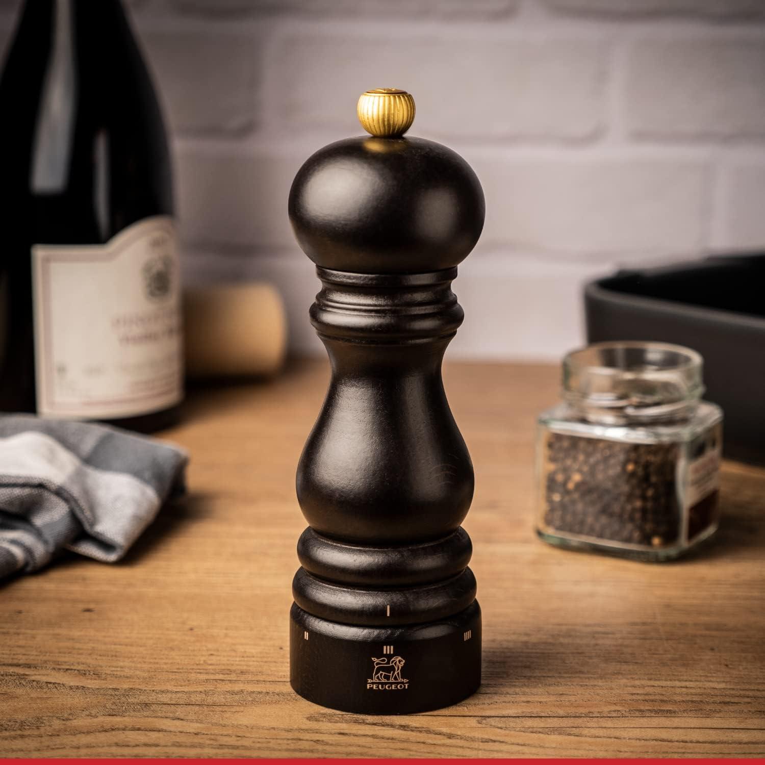 image:imagePeugeot Paris uSelect Manual Pepper Mill 30 cm 120 Adjustable Grinder Beechwood NaturalChocolate