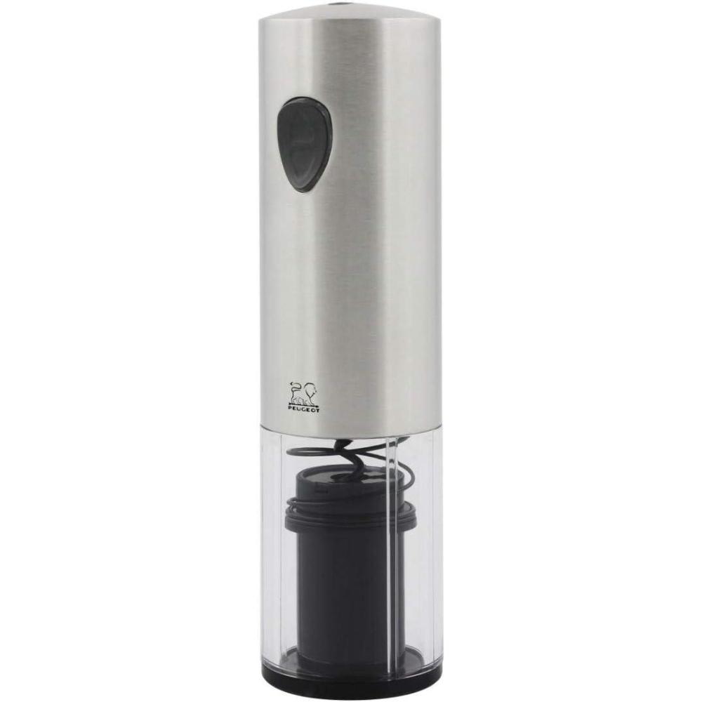 image:imagePeugeot Elis Electric Corkscrew Rechargeable Bottle Opener with Battery Stainless Steel 8 inches
