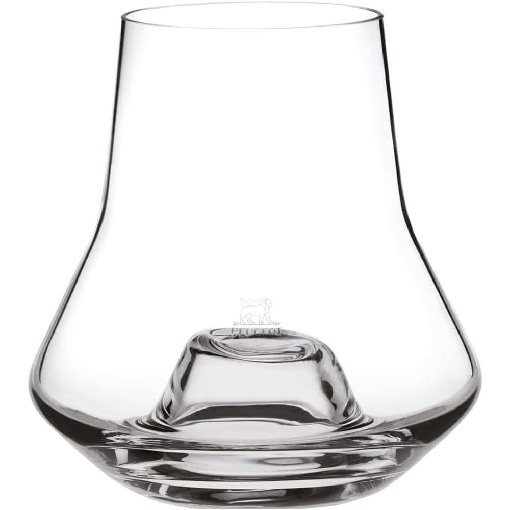 image:imagePeugeot  Les Impitoyables Set  Connoisseurs Whiskey Tasting Set with Glass Chilling Base and Coaster  38cl  13oz98 Ounces Pack of 6