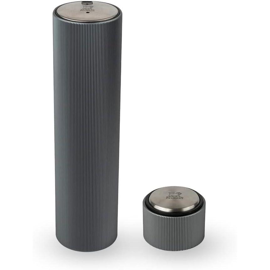 image:imagePeugeot Line Reverse Automatic Rechargable Electric Wine OpenerCorkscrew Light GreyCarbon Dark Grey