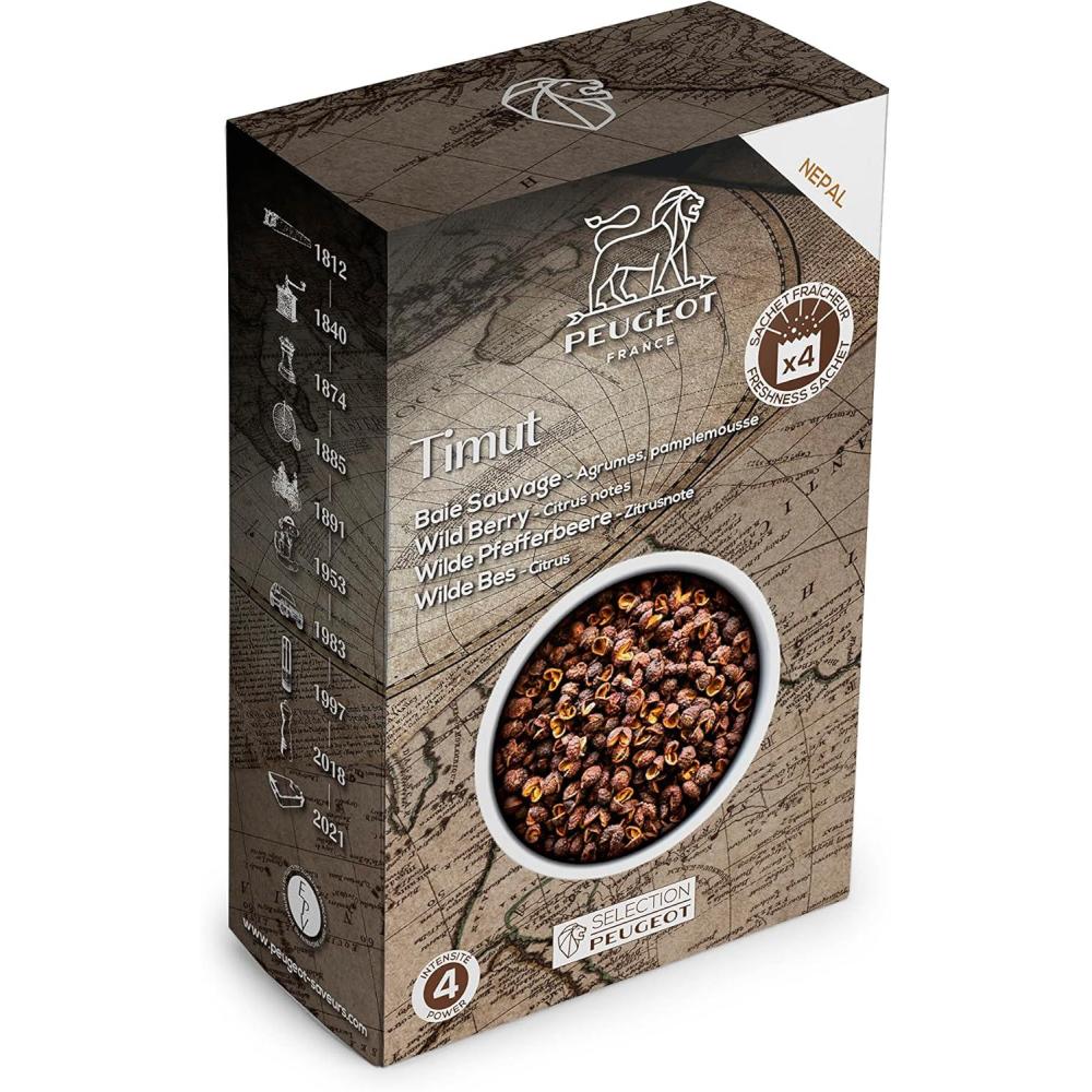 image:imagePeugeot Timut Nepalese Wild Pepper 40g 4 fresh sachets of 10g