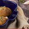 Peugeot – Appolia Rectangular Oven Dish – Ceramic Baker with Handles – Blue, 10 x 8 x 2.5 inches(Blue)