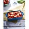 Peugeot – Appolia Rectangular Oven Dish – Ceramic Baker with Handles – Blue, 10 x 8 x 2.5 inches(Light Blue)