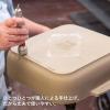 Peugeot – Appolia Square Oven Dish – Ceramic Baker with Handles – Ecru, 9 x 2.5 inches(Eggplant)
