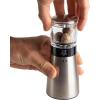 Peugeot – Madras Manual Nutmeg Mill – Spice Grinder – Stainless Steel, Acrylic & Beechwood, Chocolate(Stainless Steel)