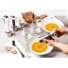 Peugeot – Madras Manual Nutmeg Mill – Spice Grinder – Stainless Steel, Acrylic & Beechwood, Chocolate(Stainless Steel)