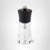 Peugeot – Oleron Manual Chili Pepper Mill – Transparent Adjustable Spice Grinder – Acrylic and Beechwood, Chocolate, 5.5 Inches(Chocolate)