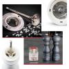 Peugeot – Paris u’Select Manual Salt Mill – Adjustable Grinder – Beechwood, Gloss White(12”)