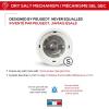 Peugeot – Paris u’Select Manual Salt Mill – Adjustable Grinder – Beechwood, Gloss White(12”)