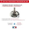 Peugeot – Paris u’Select Manual Salt Mill – Adjustable Grinder – Beechwood, Graphite Finish(Graphite)