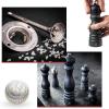 Peugeot – Paris u’Select Manual Salt Mill – Adjustable Grinder – Beechwood, Graphite Finish(Graphite)