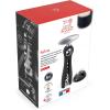 Peugeot – Salma Continuous Turn Corkscrew – Bottle Opener with Foil Cutter Base, Black, 7.5 inches(Black)