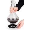 Peugeot Bouquet Mouth Blown Glass Carafe, Clear(Paris Bouquet)