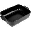 Appolia Rectangular Baking Dish, 9.8×6.7 inch(Satin Black)