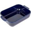 Peugeot – Appolia Rectangular Oven Dish – Ceramic Baker with Handles – Blue, 10 x 8 x 2.5 inches(Blue)
