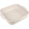 Peugeot – Appolia Square Oven Dish – Ceramic Baker with Handles – Ecru, 9 x 2.5 inches(Ecru)