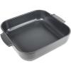 Peugeot – Appolia Square Oven Dish – Ceramic Baker with Handles – Slate, 11.5 x 3 inches(Slate)