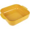 Peugeot – Appolia Square Oven Dish – Ceramic Baker with Handles – Slate, 9 x 2.5 inches(Saffron)