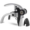 Peugeot – Baltaz Corkscrew – Lever-Style Bottle Opener with Foil-Cutter, Black, 5.5 Inches