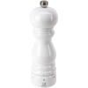 Peugeot – Paris u’Select Manual Salt Mill – Adjustable Grinder – Beechwood, Gloss White(7”)