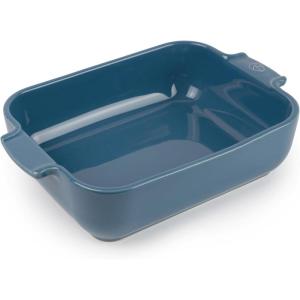 Peugeot – Appolia Rectangular Oven Dish – Ceramic Baker with Handles – Blue, 10 x 8 x 2.5 inches(Light Blue)