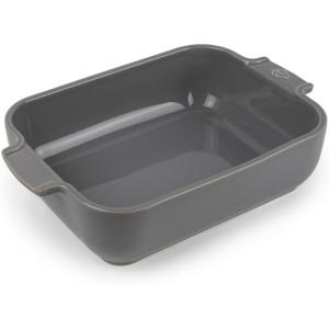 Peugeot – Appolia Rectangular Oven Dish – Ceramic Baker with Handles – Blue, 10 x 8 x 2.5 inches(Light Grey)