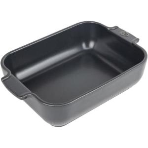 Peugeot – Appolia Rectangular Oven Dish – Ceramic Baker with Handles – Blue, 10 x 8 x 2.5 inches(Slate)