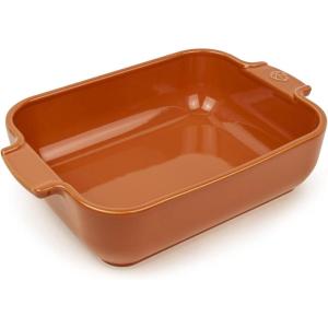 Peugeot – Appolia Rectangular Oven Dish – Ceramic Baker with Handles – Blue, 10 x 8 x 2.5 inches(Terracotta)