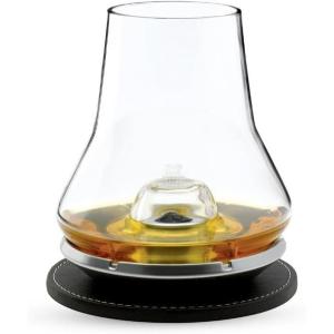 Peugeot – Les Impitoyables Set – Connoisseurs Whiskey Tasting Set with Glass, Chilling Base and Coaster – 38cl / 13oz(12.8 Ounces)