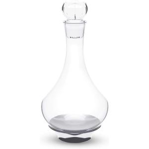 Peugeot Bouquet Mouth Blown Glass Carafe, Clear(Paris Bouquet)