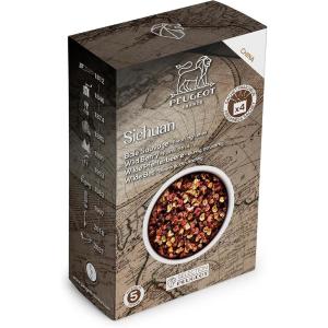 Peugeot Sichuan Chinese Red Peppercorns, 40 g – 4 fresh sachets of 10g