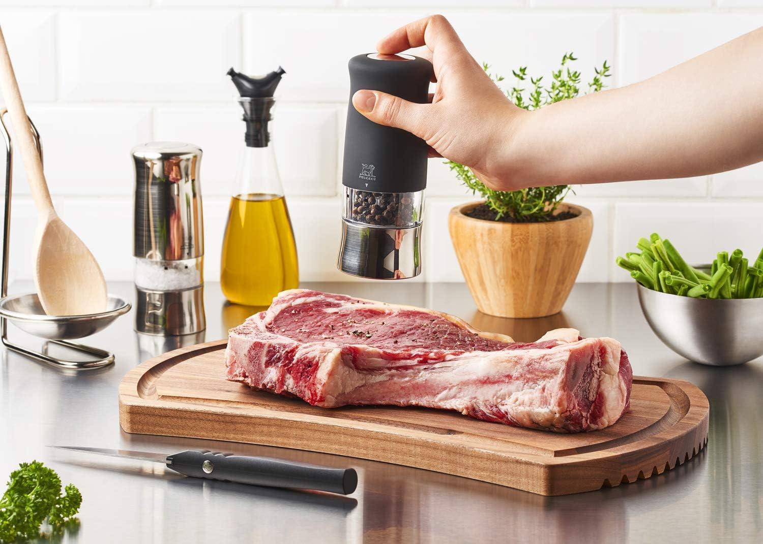image:imagePeugeot Fidji 825 Inch Pepper Mill Black Matte