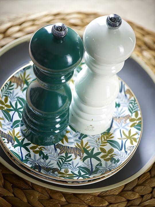 image:imagePeugeot Paris uSelect Salt Mill Wood Forest Green 18 cm 7inIvory