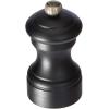 Peugeot – Bistro Manual Salt Mill – Classic Adjustable Grinder – Beechwood, Graphite(Matte Black)