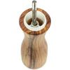 Peugeot – Fidji Manual Salt Mill – Adjustable Grinder – Olive Wood and Stainless Steel, Natural, 6 Inch